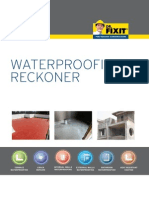 DR Fixit Waterproofing Reckoner