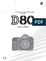 Nikon D80 Cameral Manual