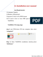 Vas5054a Installation User Manual