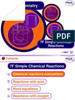 7F Simple Chemical Reactions