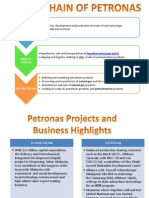 Petronas Value Chain and Benchmark Criteria