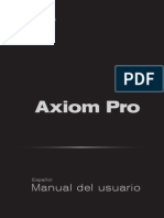 Manual Del Usuario - Axiom Pro