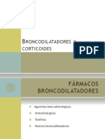 Broncodilatadores y Corticoides