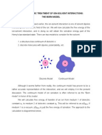 Born Solvation - From Cherie