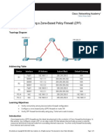 CCNAS Chp4 PTActC Zone Based Policy Firewall Instructor