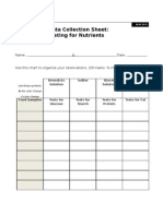 Chapter 10 Testing For Nutrients Lab