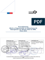 AOC 1.1 - Procedimiento Alerta y Organización en Situaciones de Emergencia Con Riesgo Vital HRR V4-2012