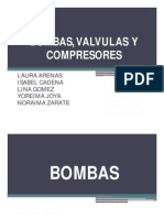 Bombas, Válvulas y Compresores