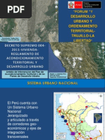 Desarrollo Urbano y Ordenamiento Territorial La Libertad