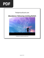 Abundance Releasing Limiting Beliefs