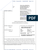 26 Joint Scheduling Report