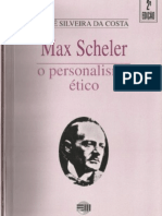 José Silveira Da Costa - Max Scheler - O Personalismo Ético