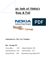 Strategic Look at Nokia Rise & Fall