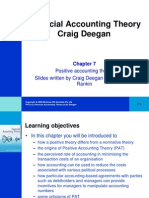 Financial Accounting Theory Craig Deegan Chapter 7