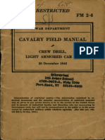 FM 2-6-1943 - Cavalry Field Manual - Crew Drill, Light Armored Car m8 - Dec - 1943