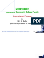 International Finance - Kirt Butler