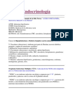 Endocrinología Nemotecnias