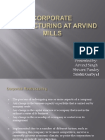 Arvind Mills Internship 