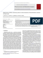 Application of HILIC Stationary Phase To Determination of Dimethindene Maleate