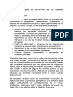 Herramientas para El Desarrollo de Un Análisis Financiero.