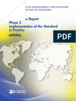 Global Forum On Transparency and Exchange of Information For Tax Purposes: Global Forum On Transparency and Exchange of Information For Tax Purposes Peer Reviews: Austria 2013