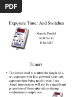 Exposure Timer and Switches