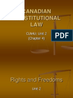 Chapter 4 Canadian Constitutional Law Intro