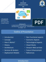 Presentation On Cloud Computing