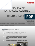 Pesquisa Cliente Honda