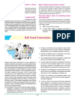 Rail Travel Concession