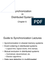 Synchronization in Distributed Systems