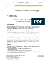 Adición de Circuitos Al Sistema Eléctrico Multiplexado