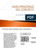 Propiedades Principales Del Concreto