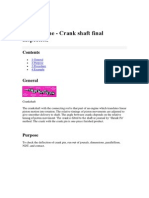 Crank Shaft Final Inspection