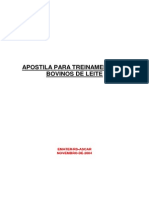 Apostila para Treinamento em Bovinos de Leite PDF