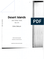 DELEUZE Desert Islands