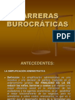 Barreras Burocraticas