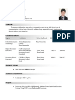 Madhan Mohan.C: Institution University/Board % Marks/CGPA Year