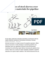 Metal Sleeves Vs Composites Wrapping in Piping Repair