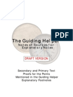 Abu Qanit Al-Hasani - Sources of The Notes of The Guiding Helper