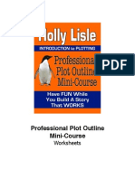 Professional Plot Outline WORKSHEETS