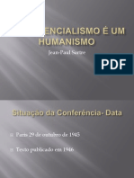 O Existencialismo É Um Humanismo