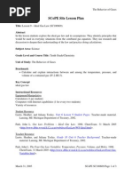 Scope Site Lesson Plan: Title: Lesson 9 - Ideal Gas Law (Sc100609)