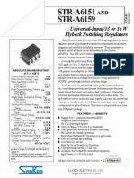 STR A6151 STR A6159 Datasheet