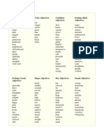 Appearance Adjectives