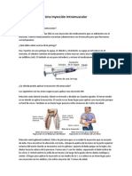 Forma de Aplicar Una Inyección Intramuscular