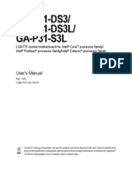 Ga-P31 - ds3l Manual