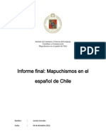 Mapushismos en El Español de Chile