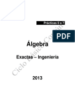 Guia de Ejercicios Resueltos Algebra CBC UBA