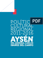 AYSEN Politica Cultural Regional 2011 2016 Web